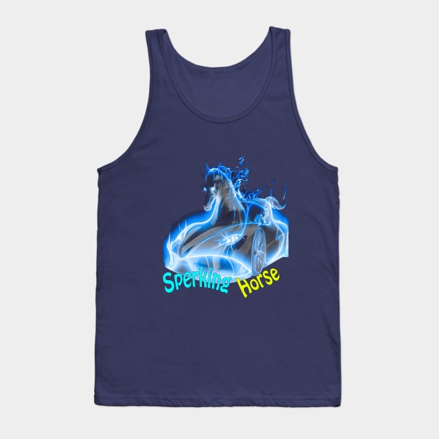 car cum horse Tank Top by Youthfuldesign